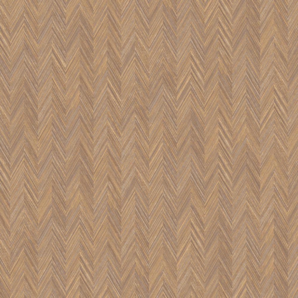 Patton Wallcoverings G78131 Texture FX Fiber Weave Wallpaper in Brown, Metallic Gold